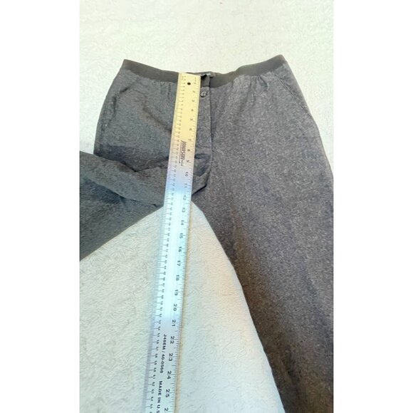 Marc Jacobs Womens Wool High Rise Cropped Capri Pants Size 8 Dark Gray Casual - Picture 11 of 12